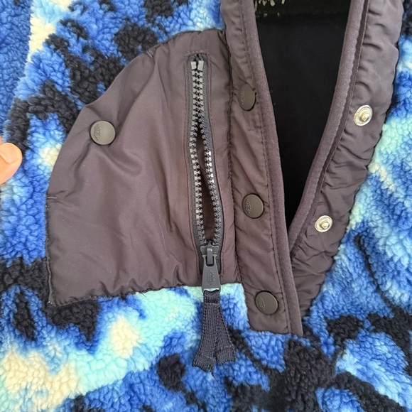 Free people Sherpa pull over blue jacket sweater - Picture 7 of 7